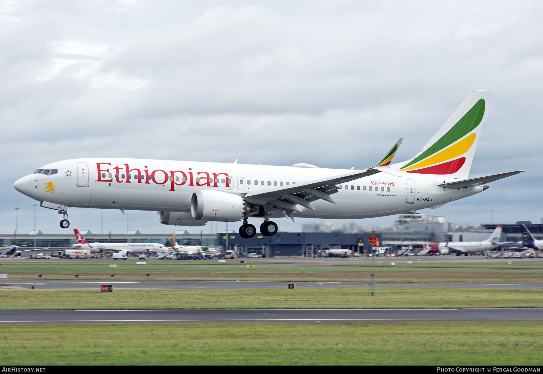 Aircraft Photo of ET-BAJ | Boeing 737-8 Max 8 | Ethiopian Airlines | AirHistory.net #820880
