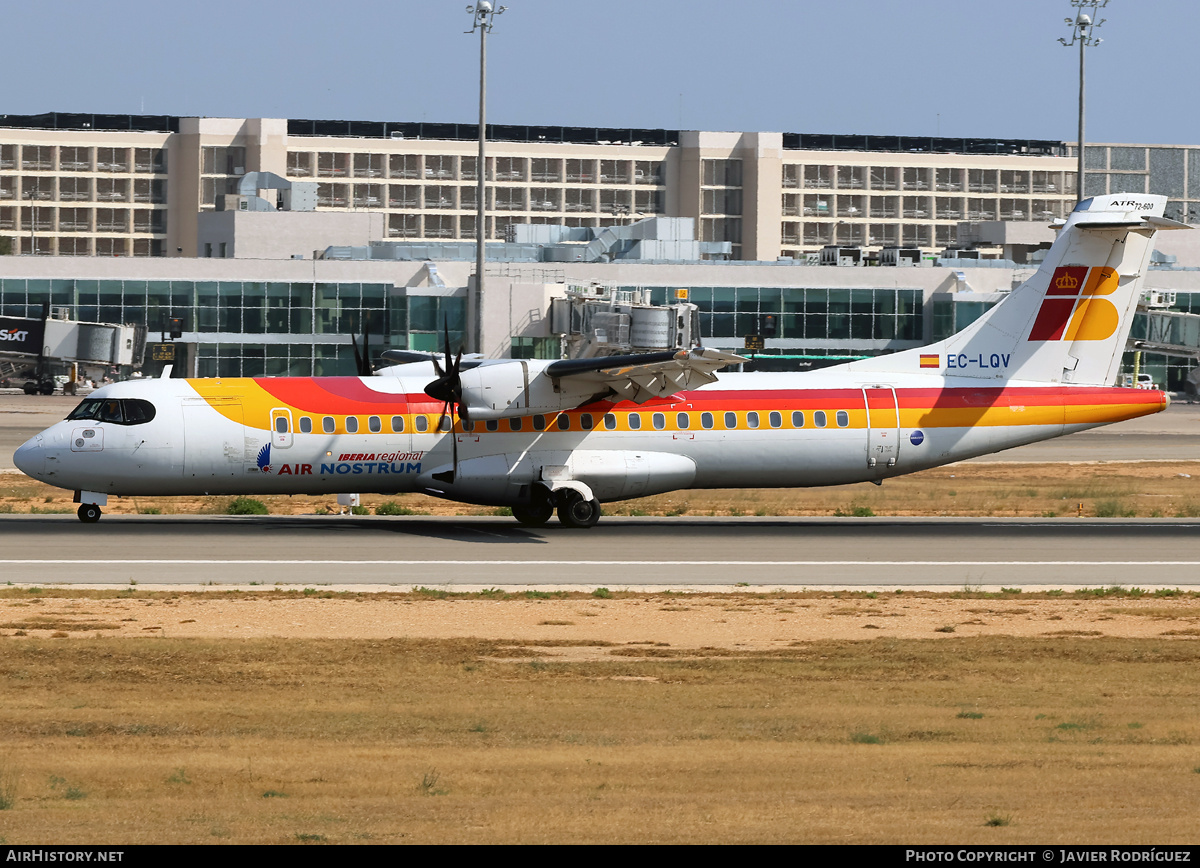 Aircraft Photo of EC-LQV | ATR ATR-72-600 (ATR-72-212A) | Iberia Regional | AirHistory.net #820886