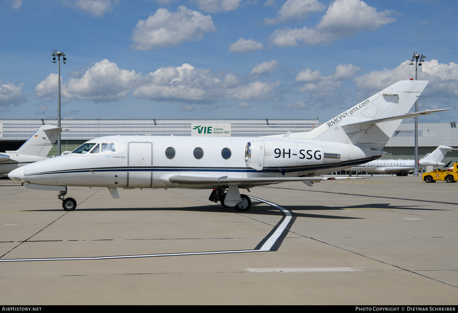 Aircraft Photo of 9H-SSG | Dassault Falcon 100 | Harmony Jets | AirHistory.net #820888