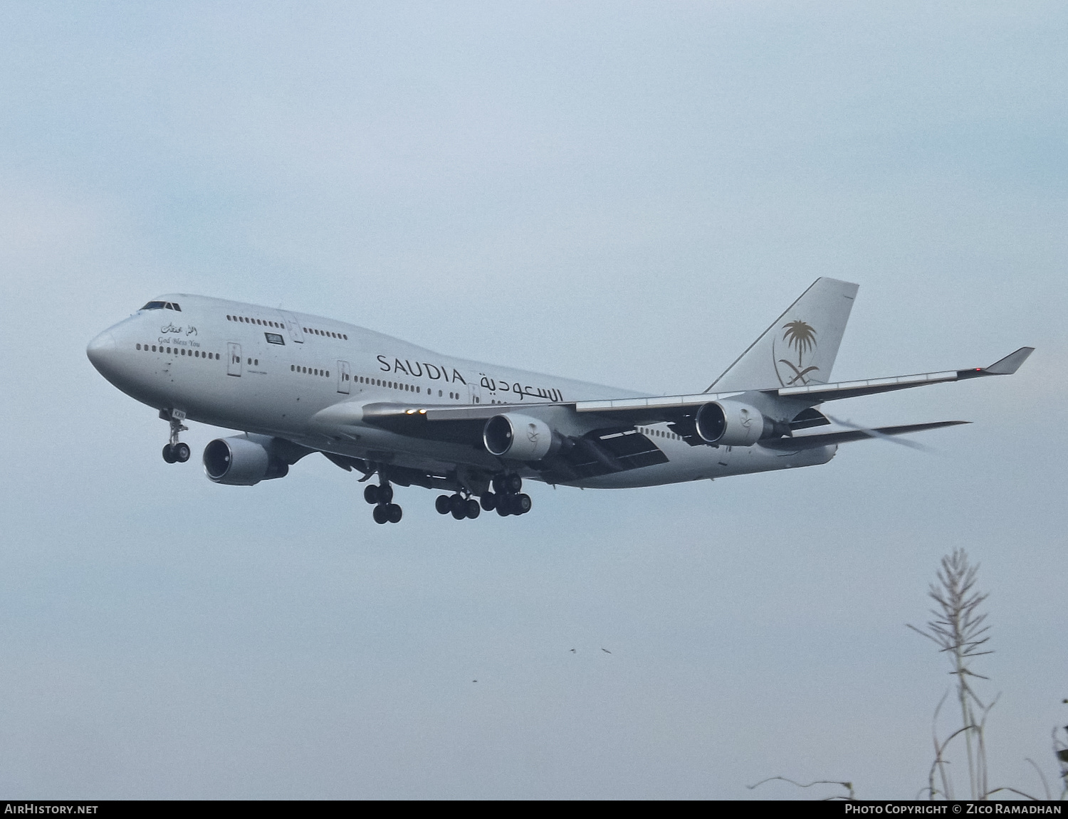 Aircraft Photo of EC-KXN | Boeing 747-4H6 | Saudi Arabian Airlines | AirHistory.net #820893
