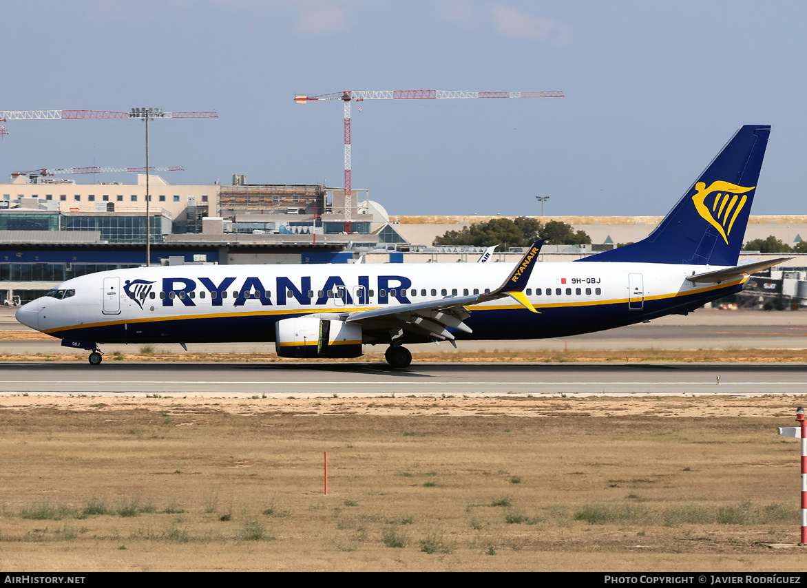 Aircraft Photo of 9H-QBJ | Boeing 737-8AS | Ryanair | AirHistory.net #820895
