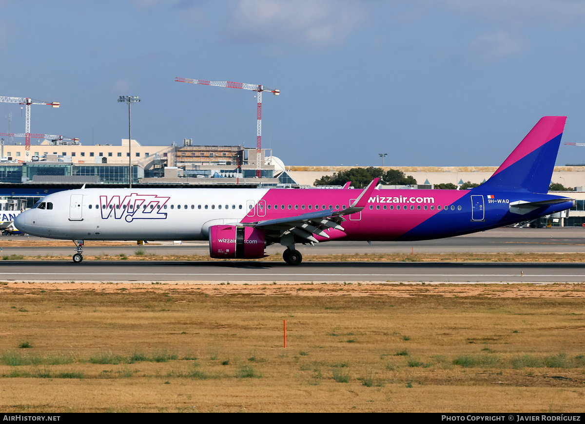 Aircraft Photo of 9H-WAC | Airbus A321-271NX | Wizz Air | AirHistory.net #820899