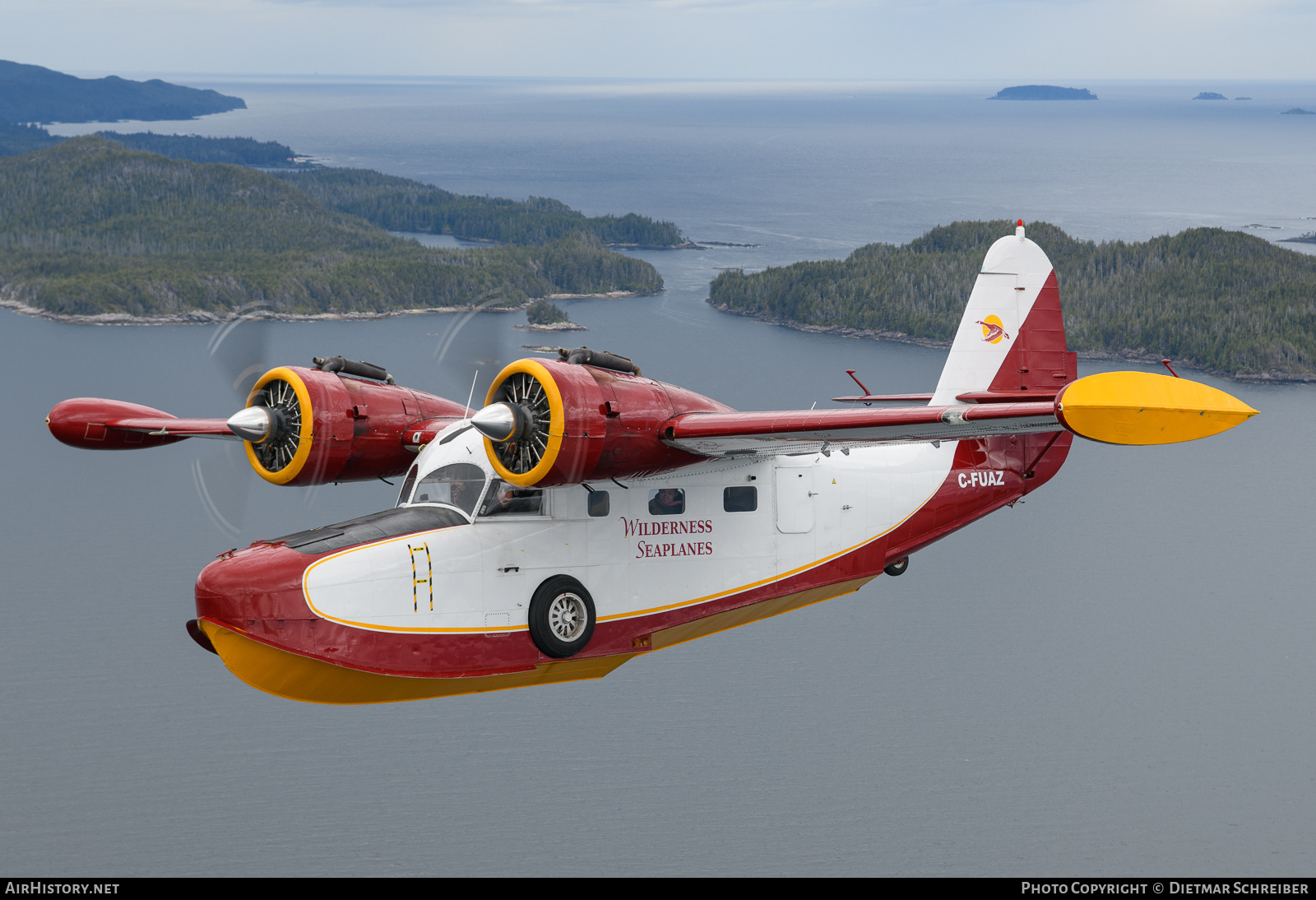 Aircraft Photo of C-FUAZ | Grumman G-21A Goose | Wilderness Seaplanes | AirHistory.net #820903