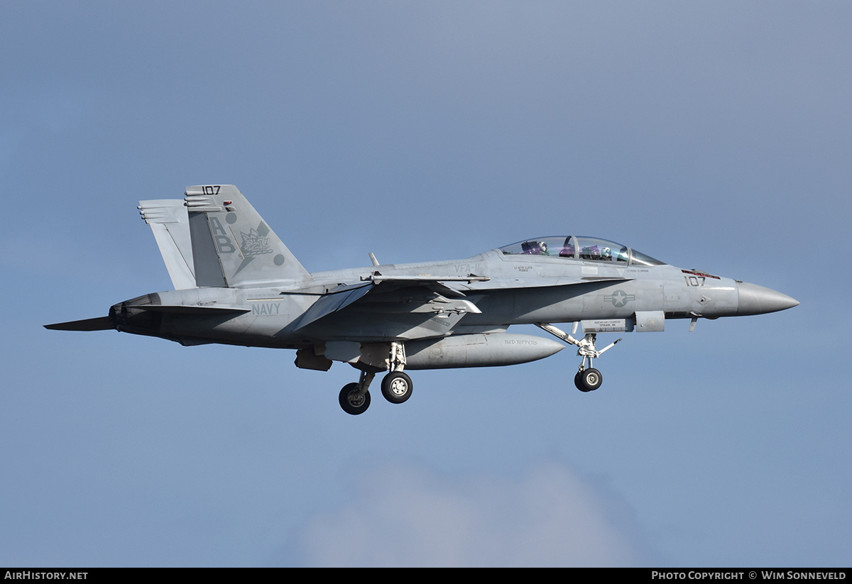 Aircraft Photo of 166633 | Boeing F/A-18F Super Hornet | USA - Navy | AirHistory.net #820926