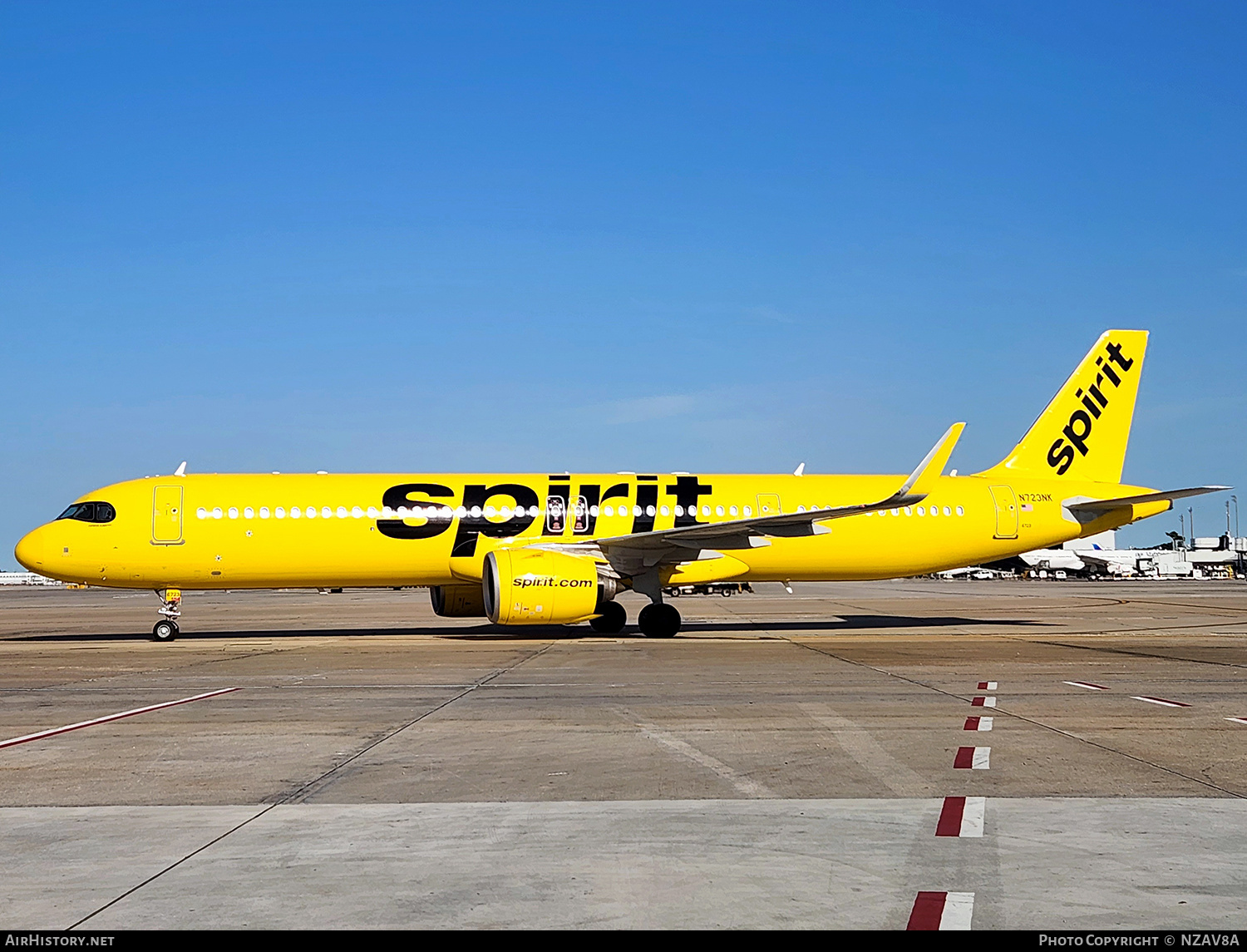 Aircraft Photo of N723NK | Airbus A321-271NX | Spirit Airlines | AirHistory.net #820940