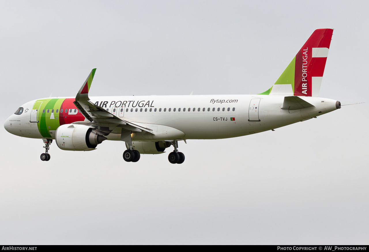 Aircraft Photo of CS-TVJ | Airbus A320-251N | TAP Air Portugal | AirHistory.net #820945