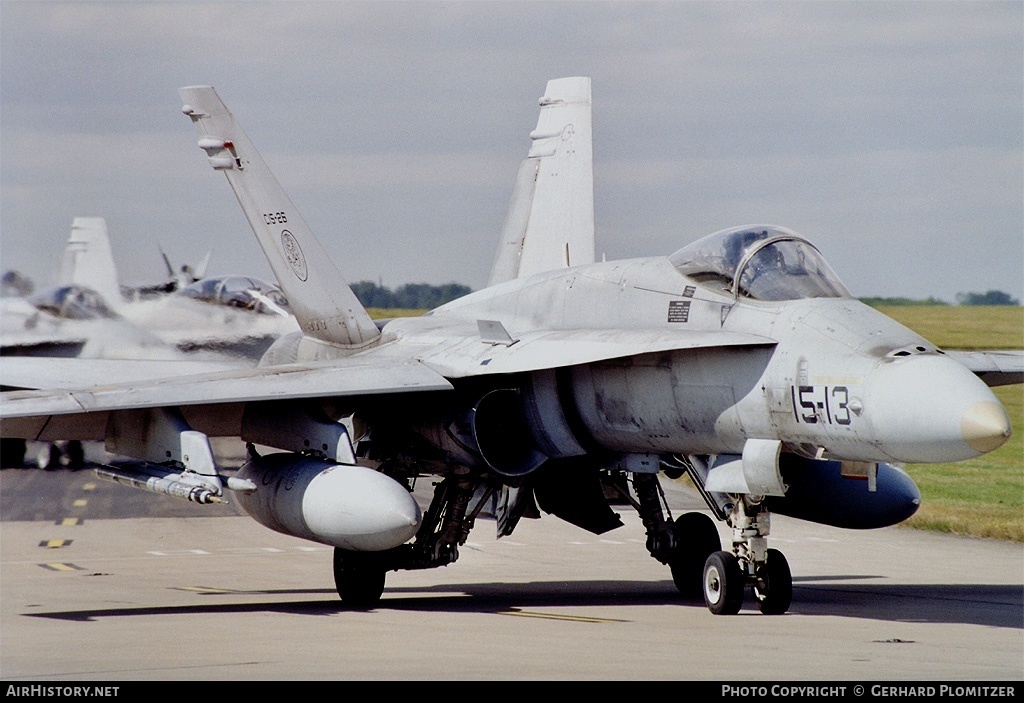 Aircraft Photo of C15-26 | McDonnell Douglas EF-18A Hornet | Spain - Air Force | AirHistory.net #820961