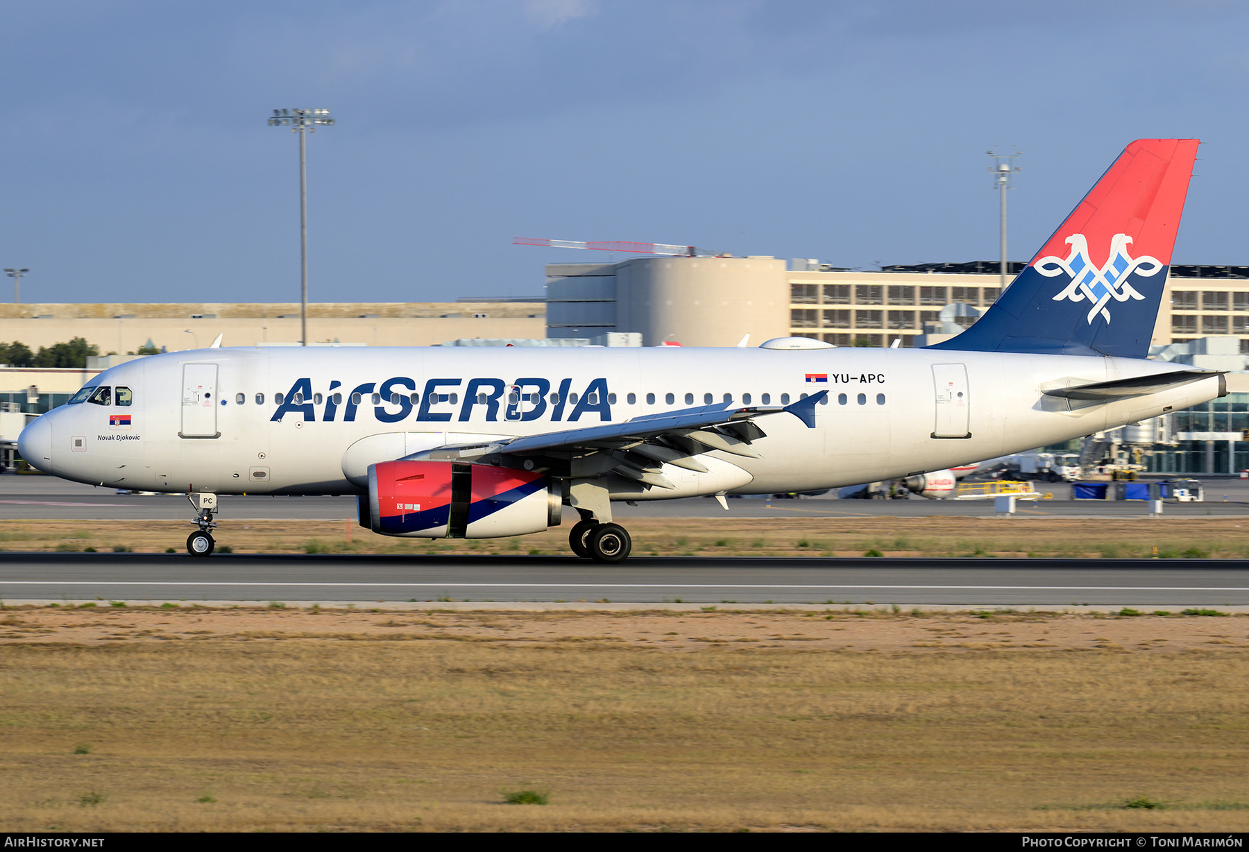 Aircraft Photo of YU-APC | Airbus A319-131 | Air Serbia | AirHistory.net #820963