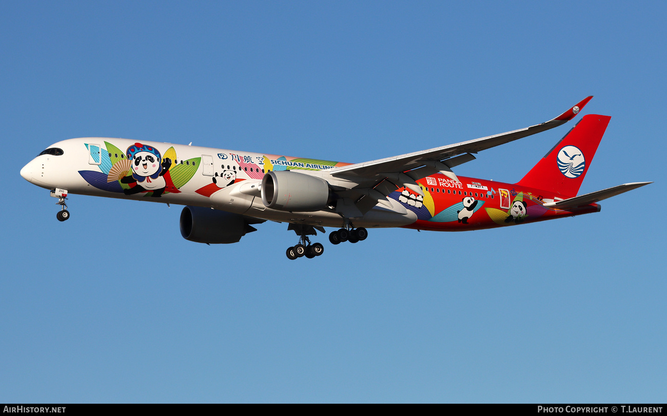 Aircraft Photo of F-WZFX | Airbus A350-941 | Sichuan Airlines | AirHistory.net #820978