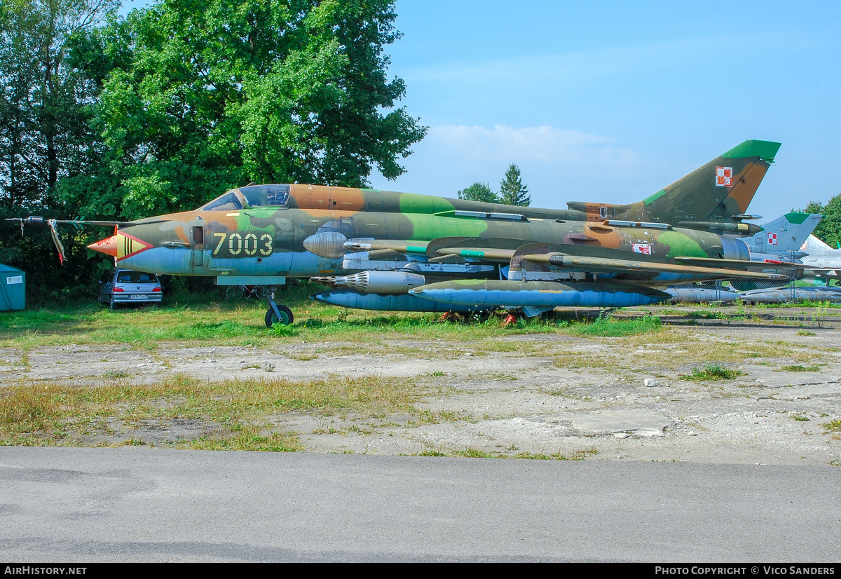 Aircraft Photo of 7003 | Sukhoi Su-22M4 | Poland - Air Force | AirHistory.net #820989