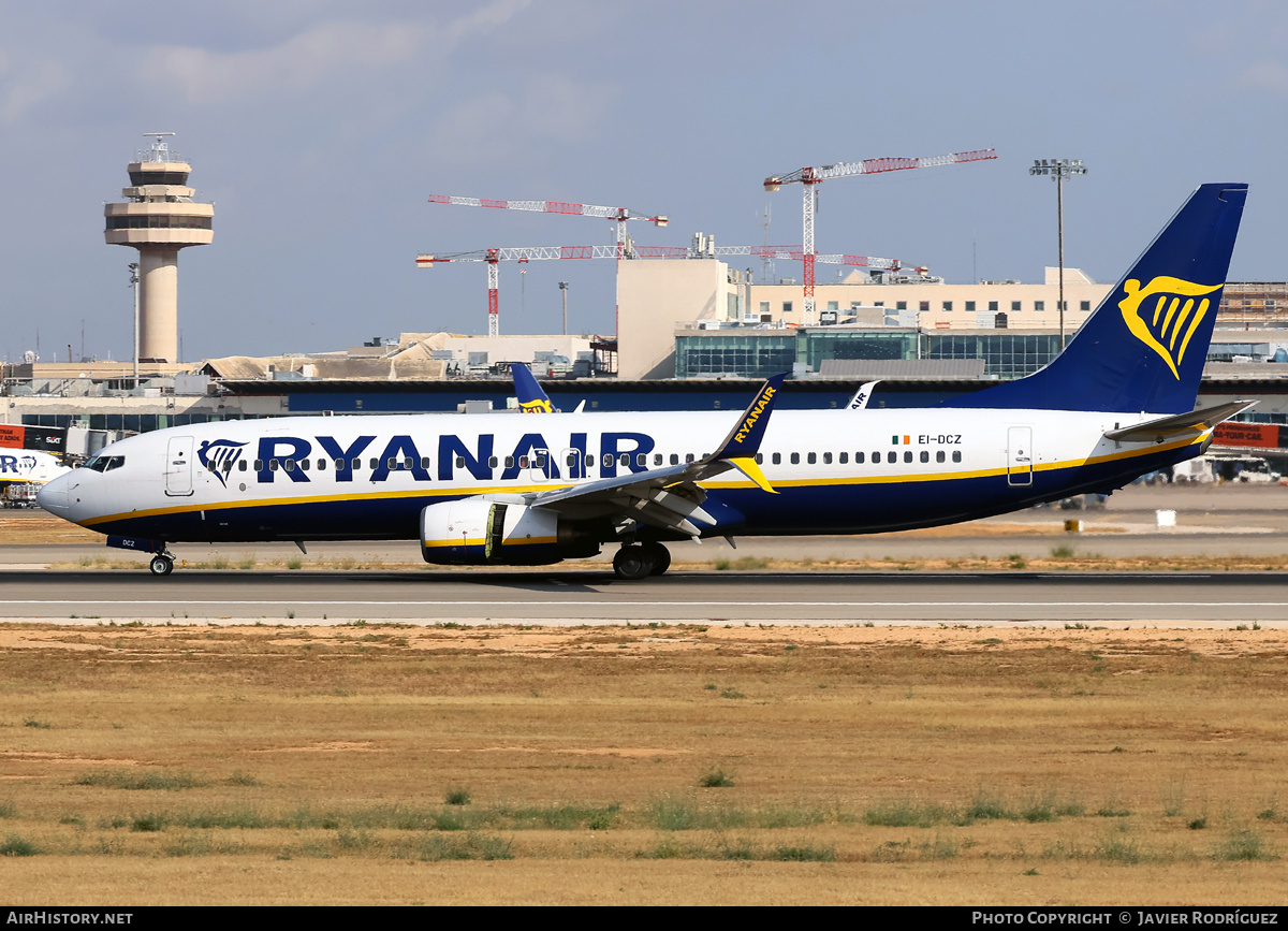 Aircraft Photo of EI-DCZ | Boeing 737-8AS | Ryanair | AirHistory.net #821009