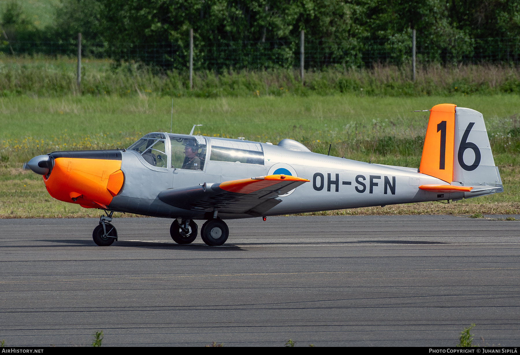 Aircraft Photo of OH-SFN | Saab 91D Safir | Finland - Air Force | AirHistory.net #821011