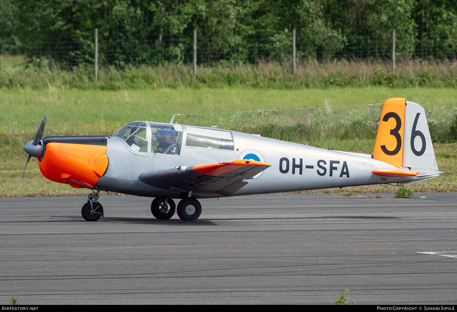 Aircraft Photo of OH-SFA | Saab 91D Safir | Finland - Air Force | AirHistory.net #821017