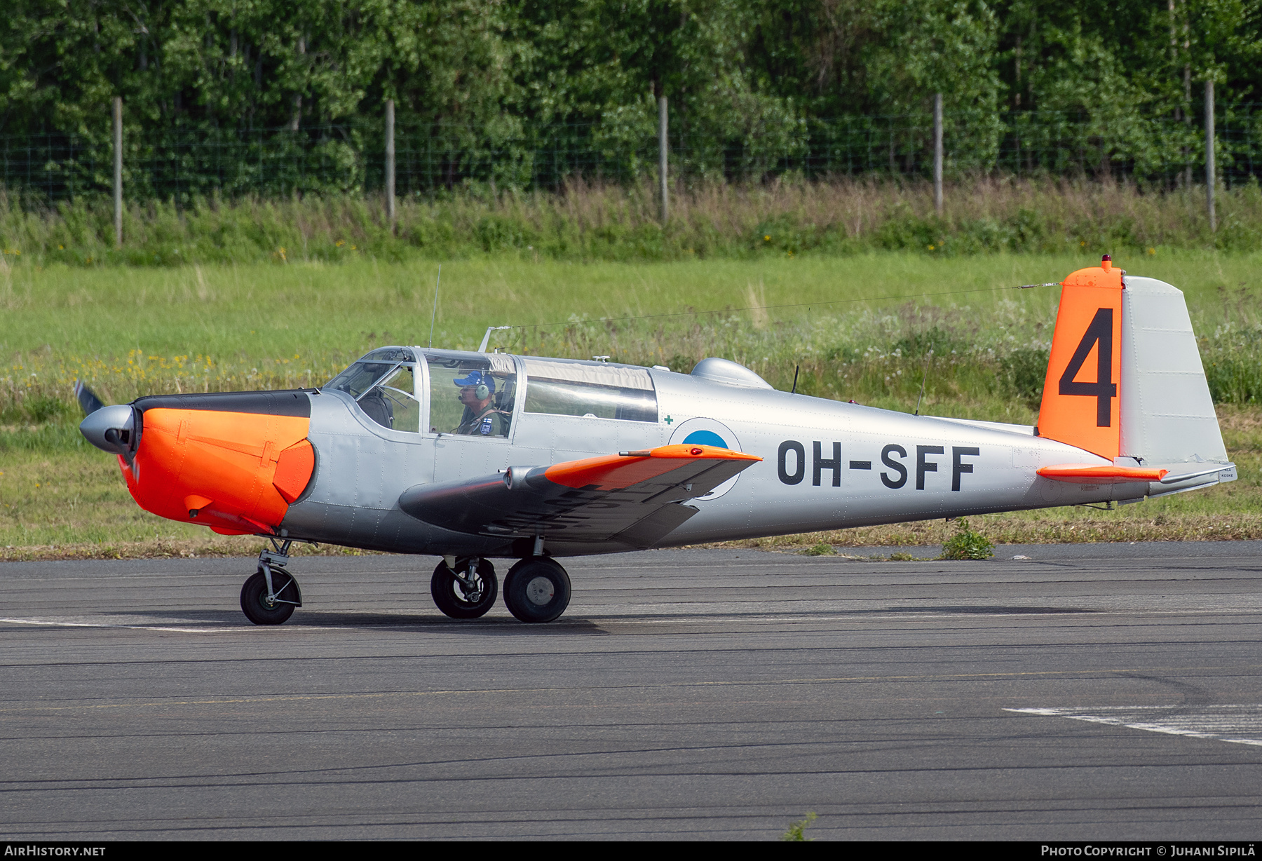 Aircraft Photo of OH-SFF | Saab 91D Safir | Finland - Air Force | AirHistory.net #821018