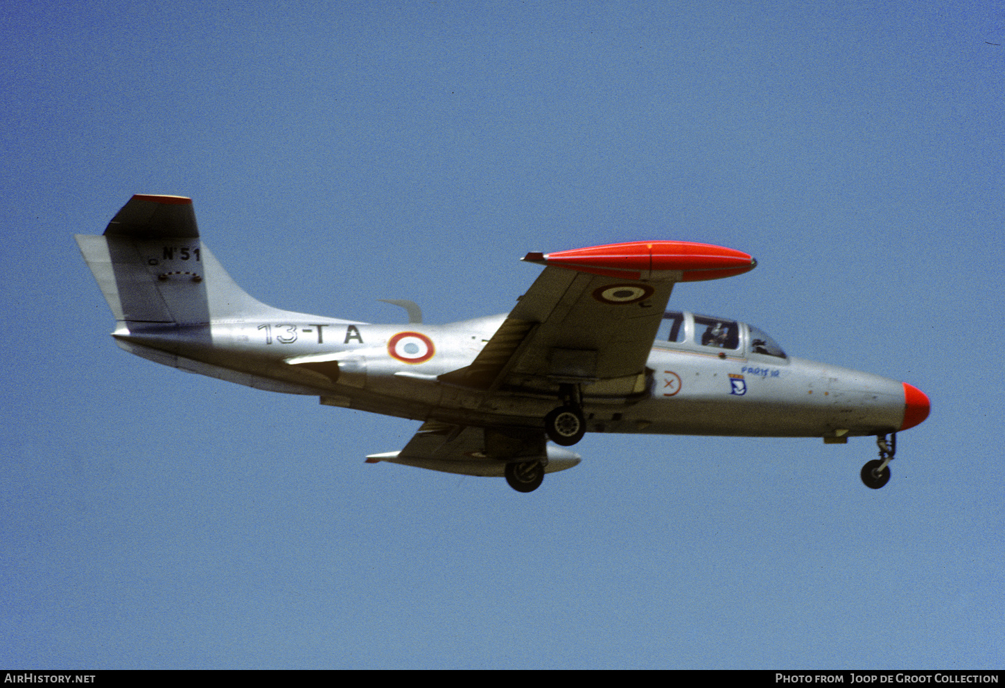 Aircraft Photo of 51 | Morane-Saulnier MS-760 Paris IR | France - Air Force | AirHistory.net #821029