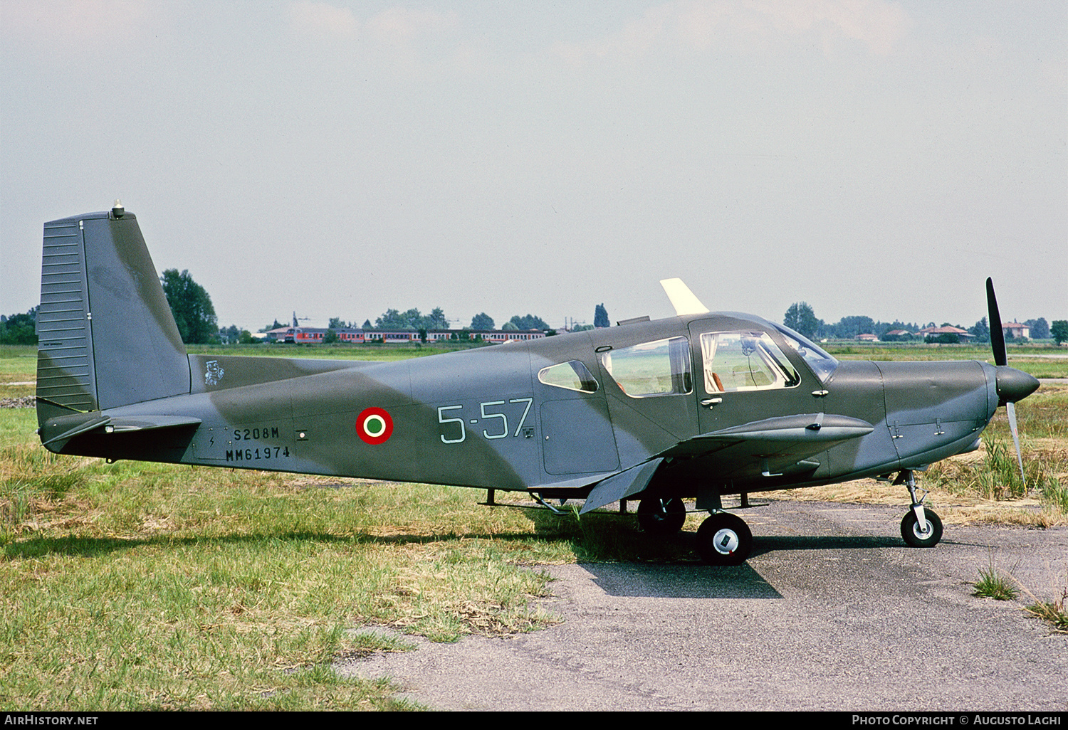 Aircraft Photo of MM61974 | SIAI-Marchetti S-208M | Italy - Air Force | AirHistory.net #821030