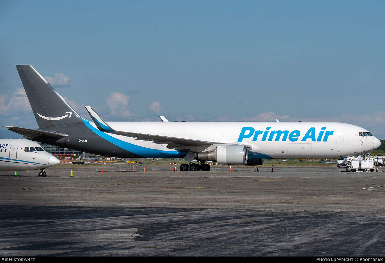 Aircraft Photo of C-GAZI | Boeing 767-338/ER(BDSF) | Prime Air | AirHistory.net #821047