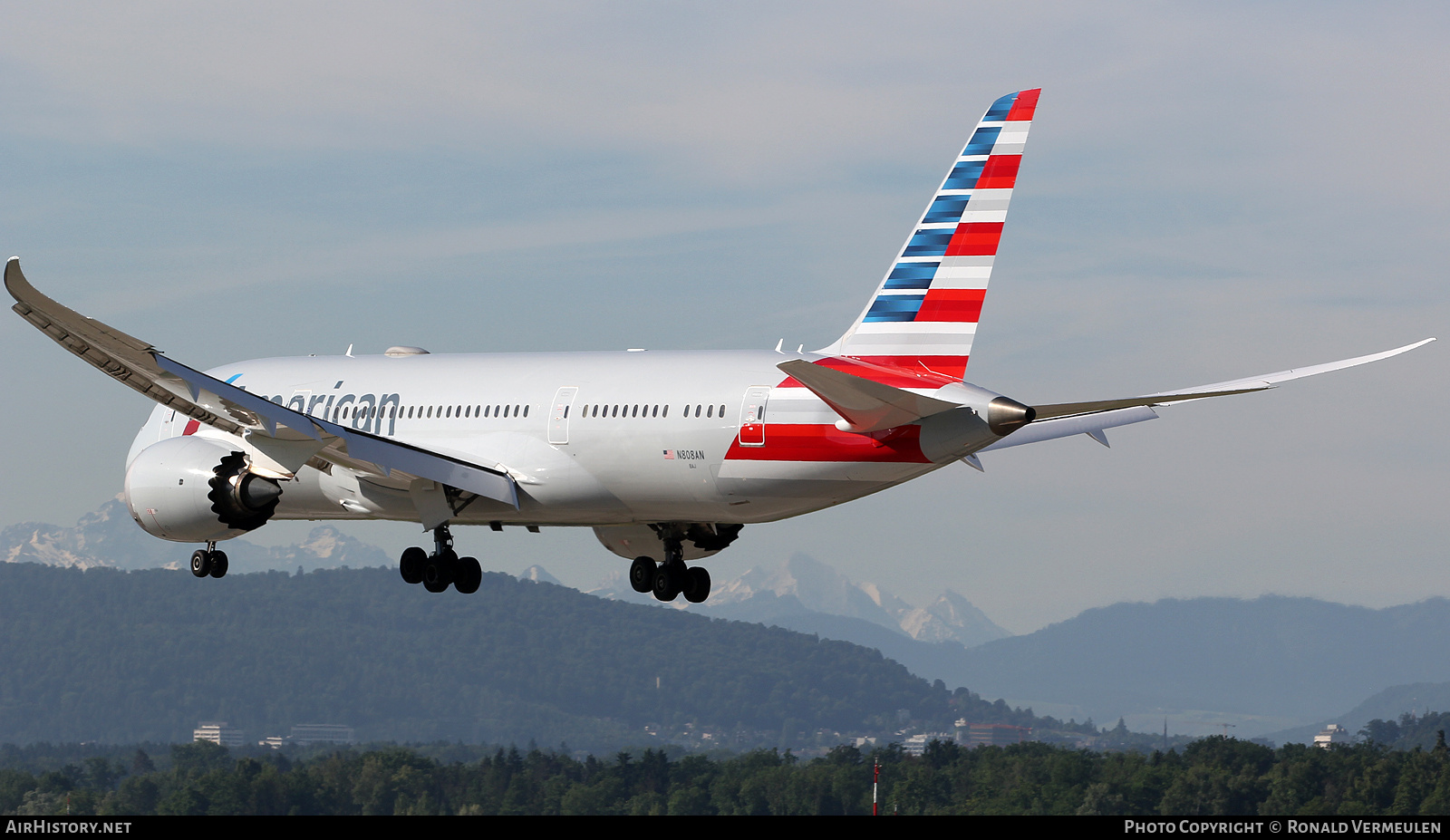 Aircraft Photo of N808AN | Boeing 787-8 Dreamliner | American Airlines | AirHistory.net #821048