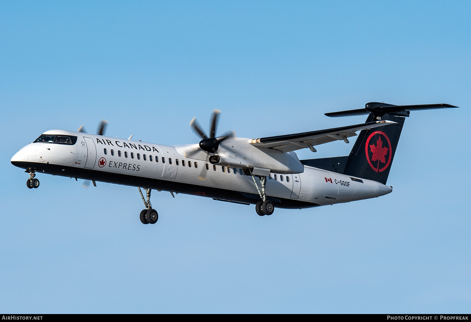 Aircraft Photo of C-GGOF | Bombardier DHC-8-402 Dash 8 | Air Canada Express | AirHistory.net #821060