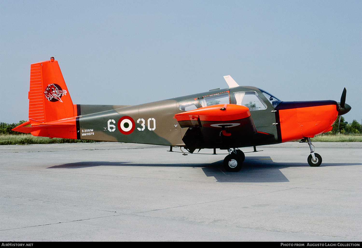 Aircraft Photo of MM61975 | SIAI-Marchetti S-208M | Italy - Air Force | AirHistory.net #821080