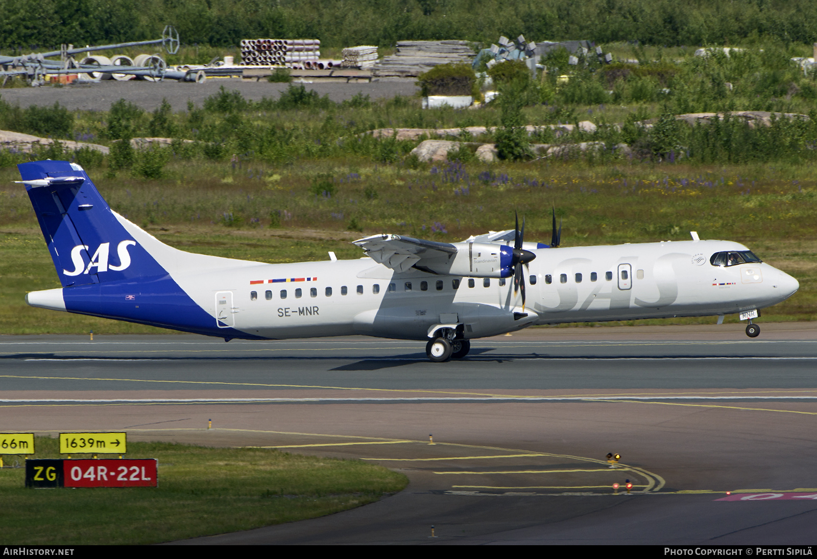 Aircraft Photo of SE-MNR | ATR ATR-72-600 (ATR-72-212A) | Scandinavian Airlines - SAS | AirHistory.net #821082