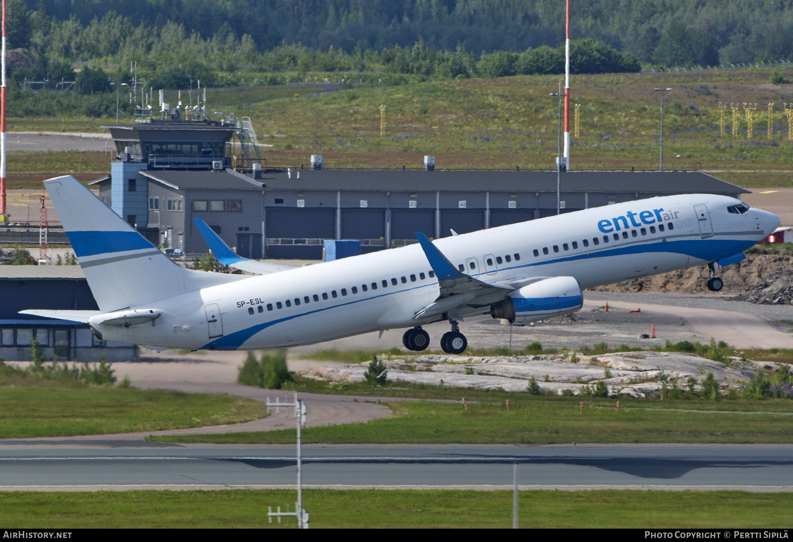 Aircraft Photo of SP-ESL | Boeing 737-86N | Enter Air | AirHistory.net #821084