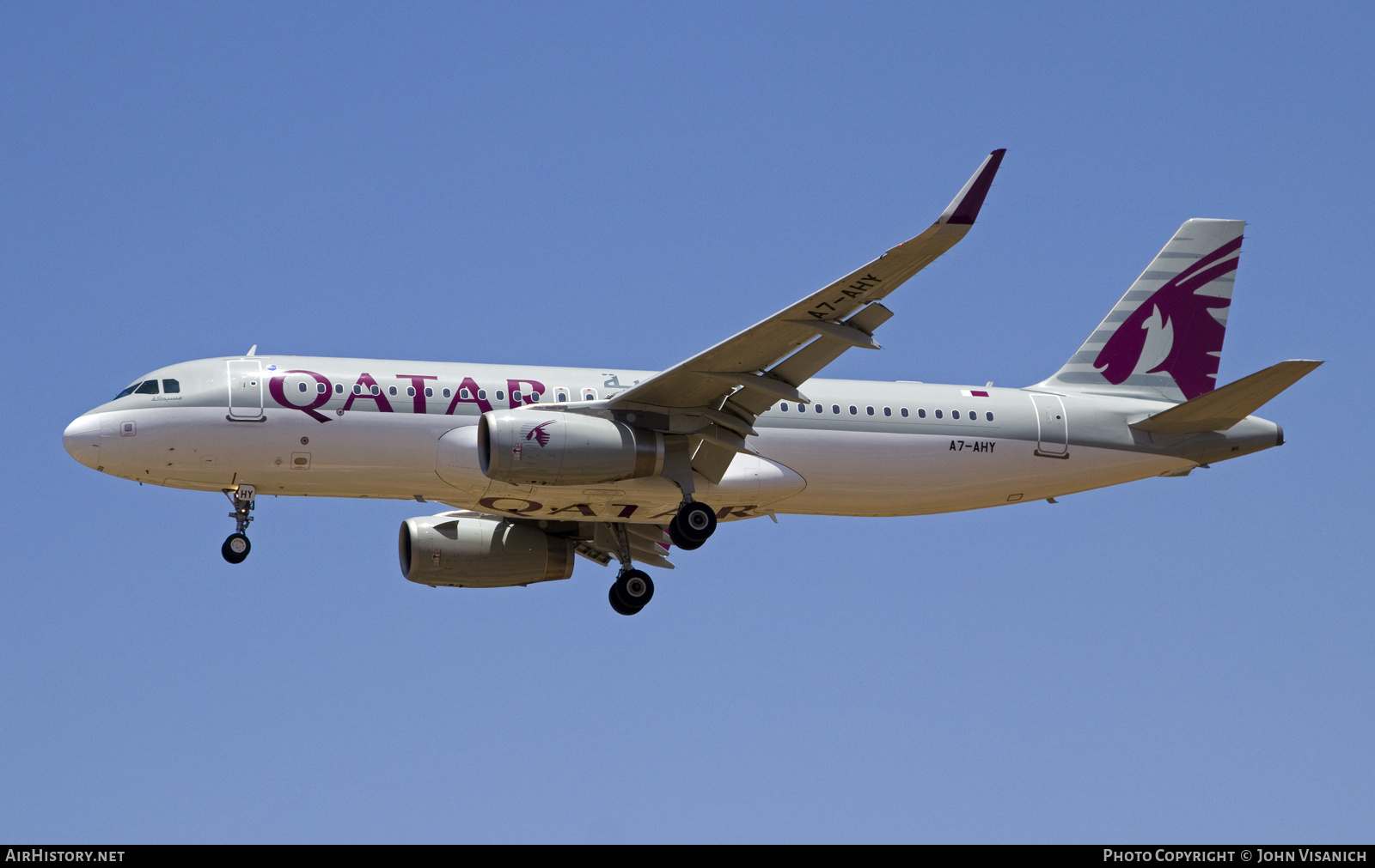 Aircraft Photo of A7-AHY | Airbus A320-232 | Qatar Airways | AirHistory.net #821086