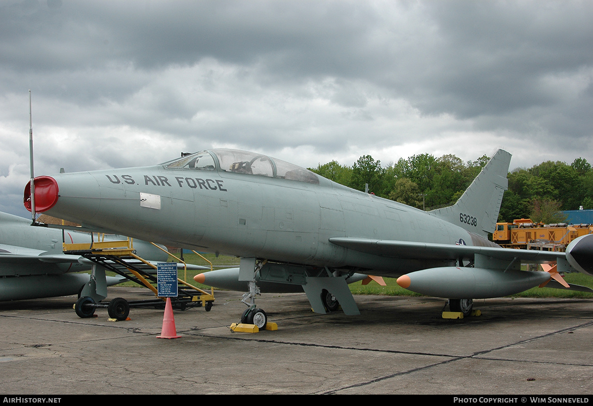 Aircraft Photo of 56-3238 / 63238 | North American F-100F Super Sabre | USA - Air Force | AirHistory.net #821088