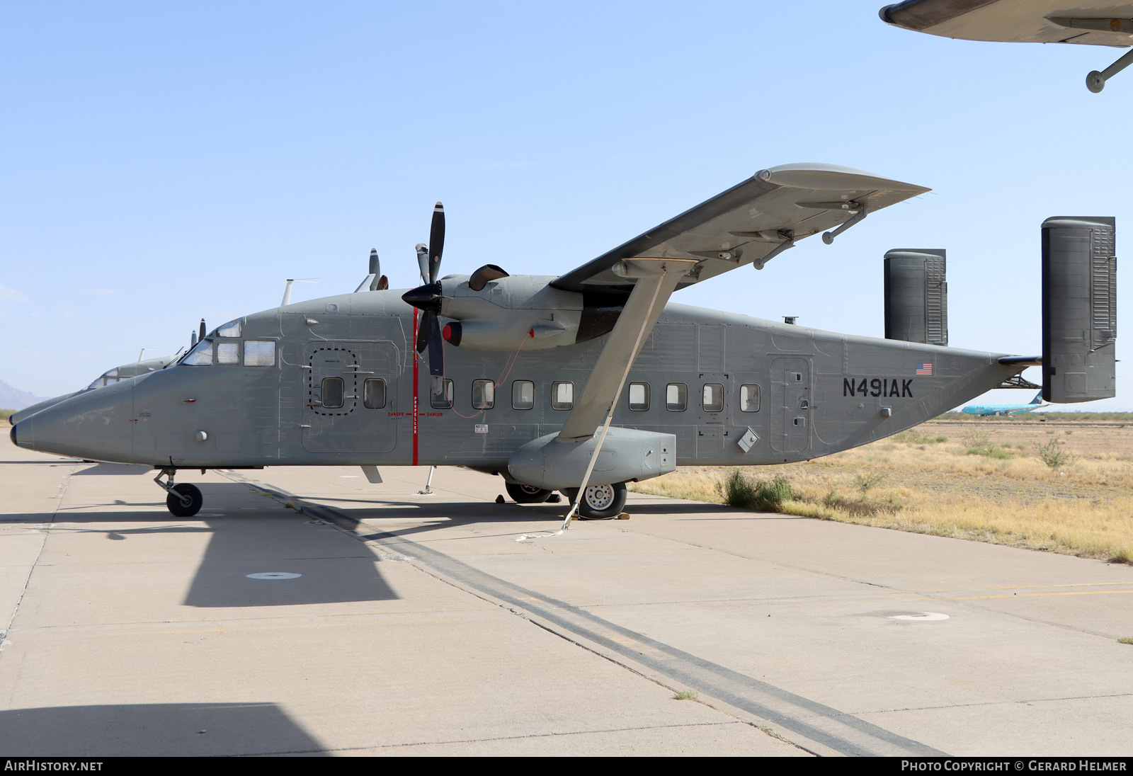 Aircraft Photo of N491AK | Short C-23C Sherpa (330) | AirHistory.net #821092