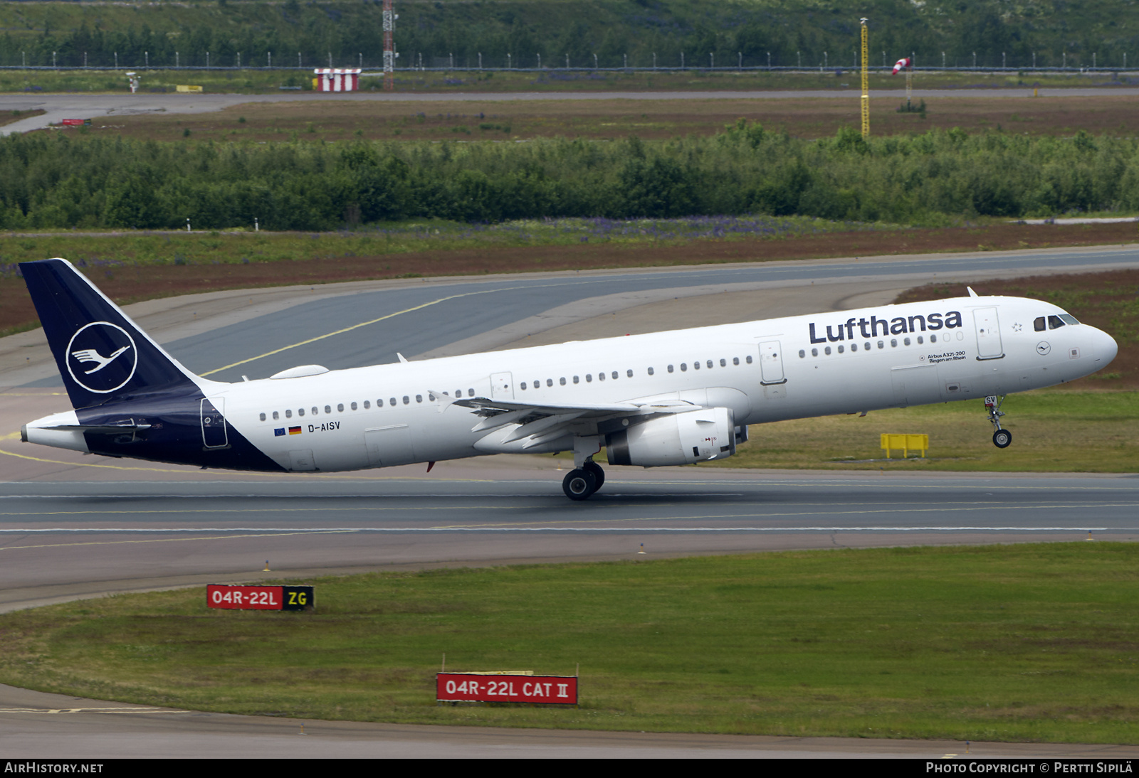 Aircraft Photo of D-AISV | Airbus A321-231 | Lufthansa | AirHistory.net #821097