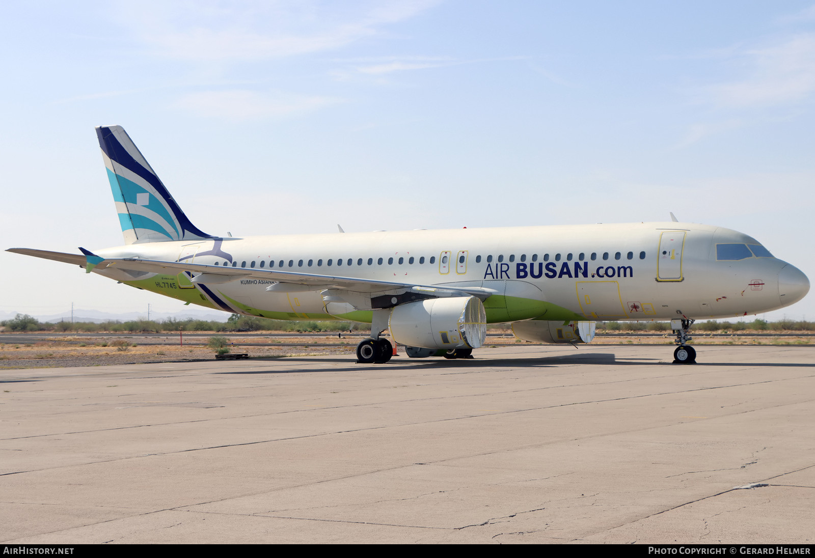 Aircraft Photo of HL7745 | Airbus A320-232 | Air Busan | AirHistory.net #821105