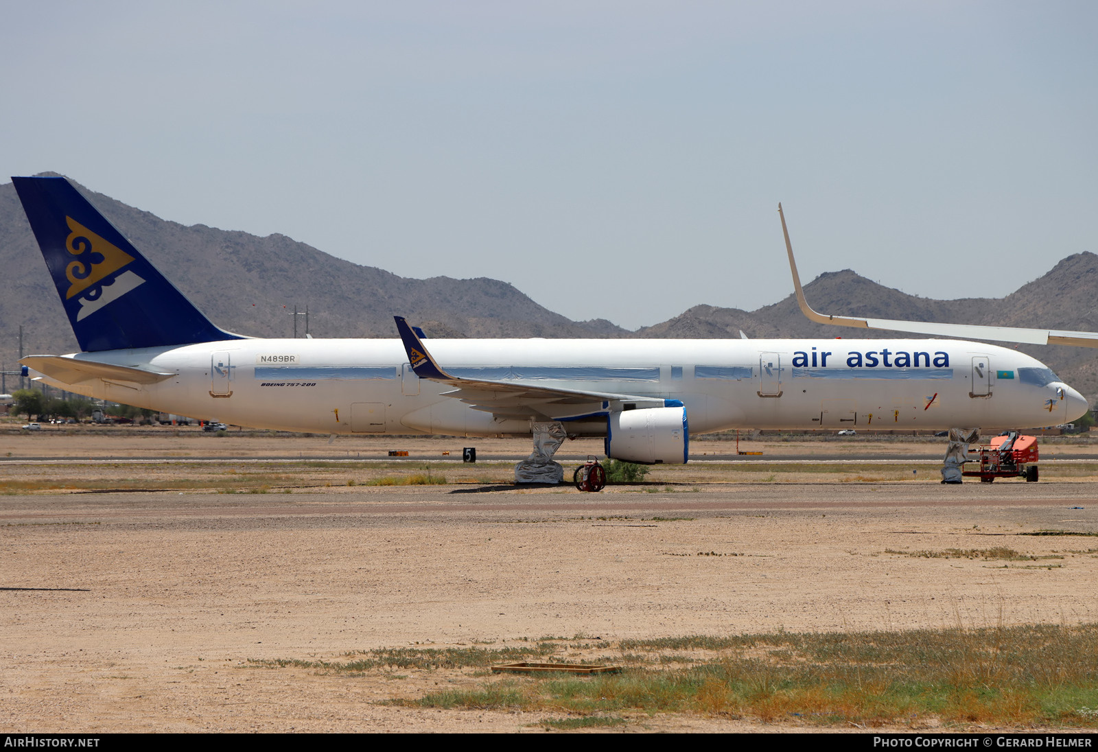 Aircraft Photo of N489BR | Boeing 757-2G5 | Air Astana | AirHistory.net #821106