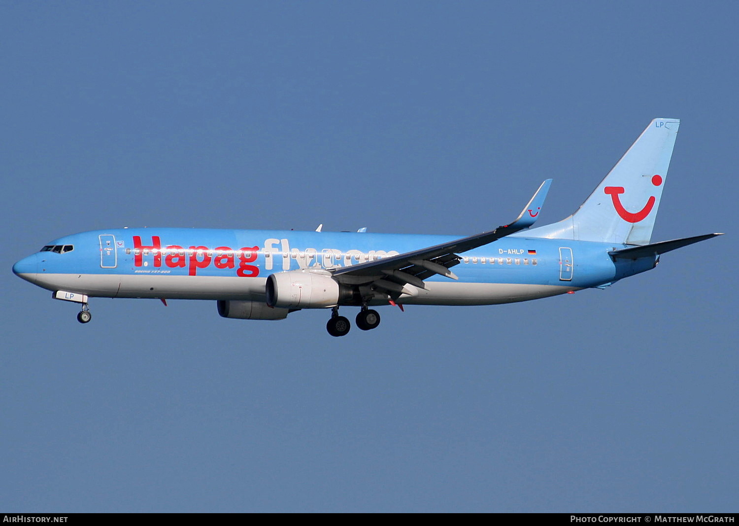 Aircraft Photo of D-AHLP | Boeing 737-8K5 | Hapagfly | AirHistory.net #821107