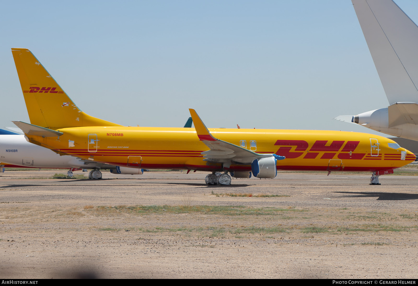 Aircraft Photo of N708MB | Boeing 737-86J(SF) | DHL International | AirHistory.net #821110