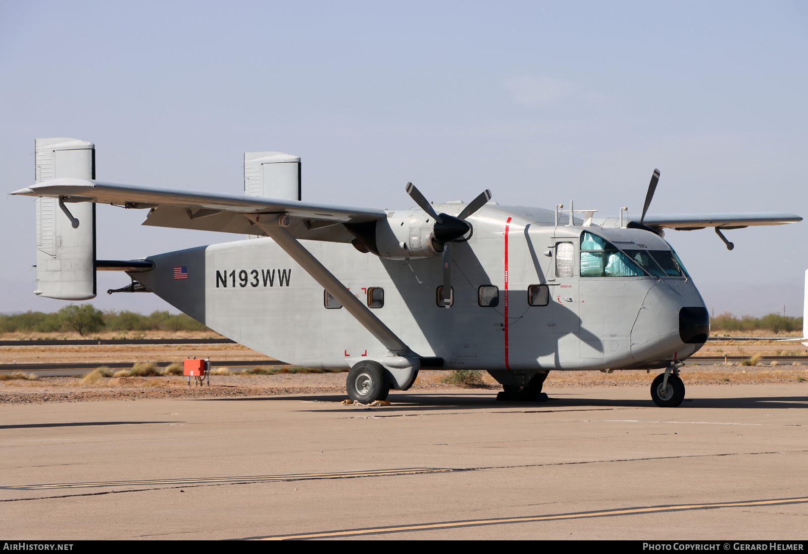 Aircraft Photo of N193WW | Short SC.7 Skyvan 3-200 | AirHistory.net #821111
