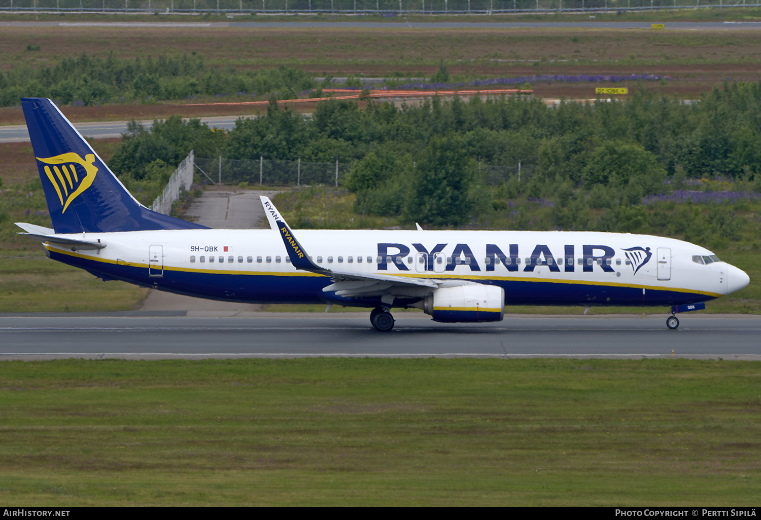 Aircraft Photo of 9H-QBK | Boeing 737-8AS | Ryanair | AirHistory.net #821115