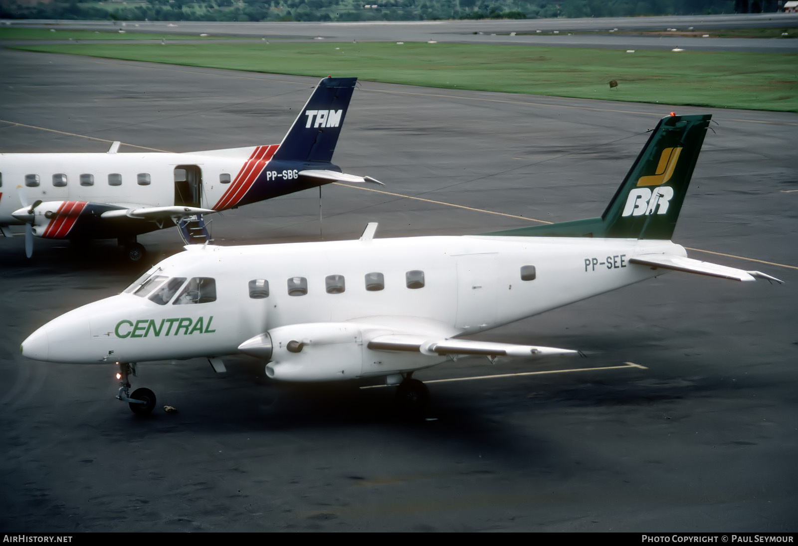 Aircraft Photo of PP-SEE | Embraer EMB-110C Bandeirante | Brasil Central Linhas Aéreas | AirHistory.net #821121