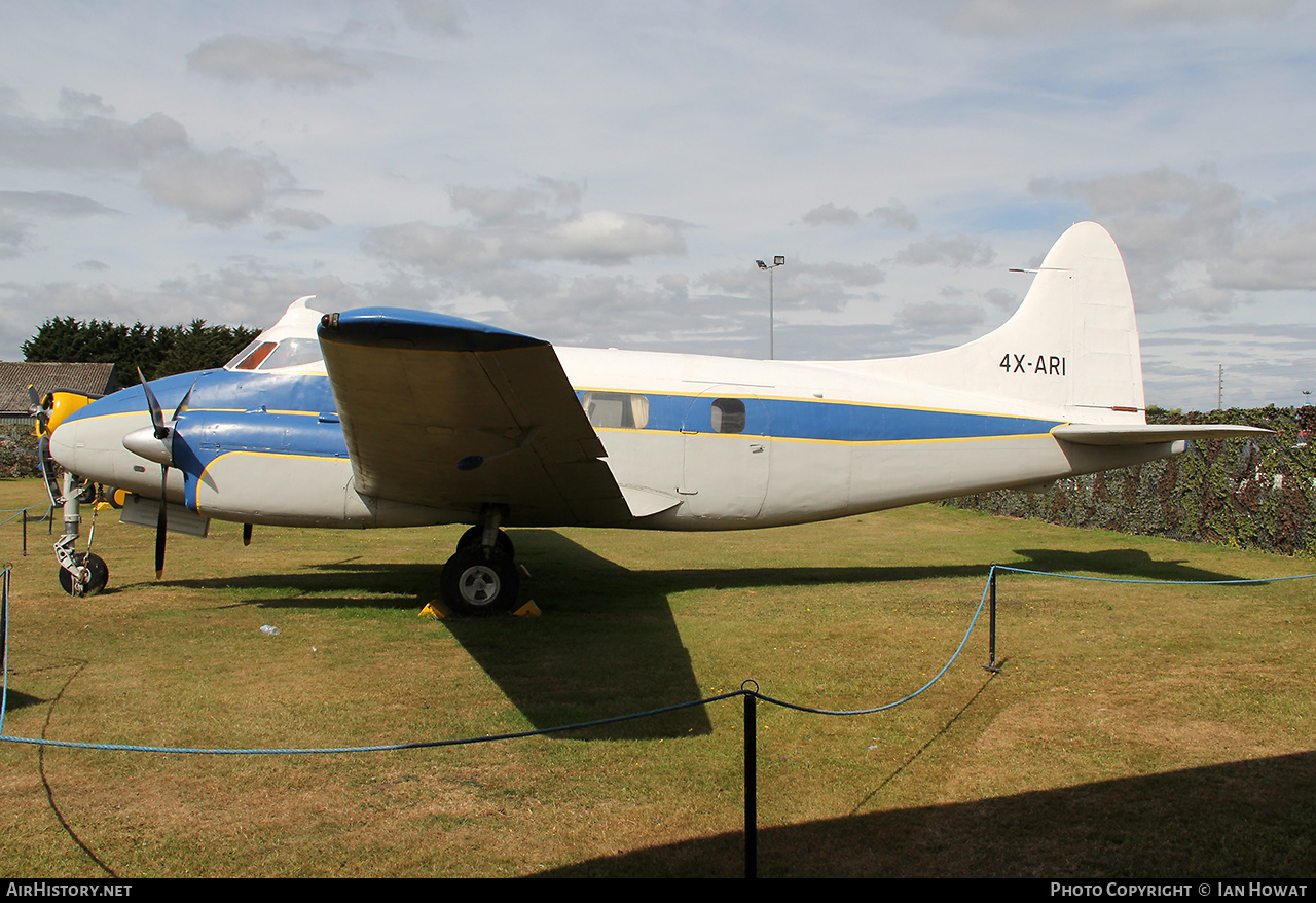 Aircraft Photo of 4X-ARI | De Havilland D.H. 104 Dove 1B | AirHistory.net #821125