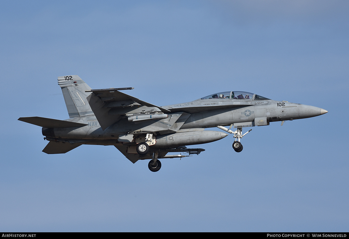 Aircraft Photo of 166664 | Boeing F/A-18F Super Hornet | USA - Navy | AirHistory.net #821140