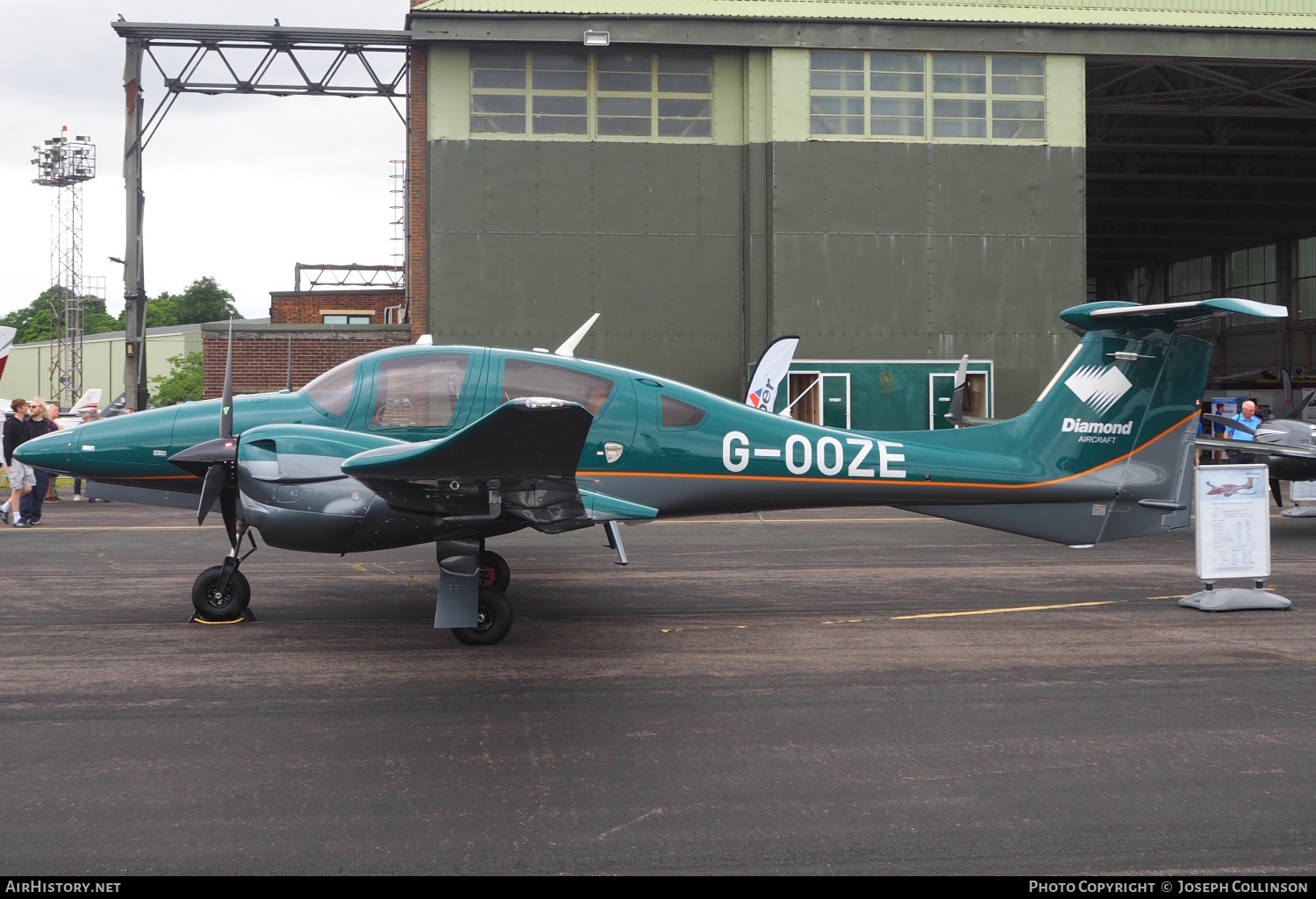 Aircraft Photo of G-OOZE | Diamond DA62 | AirHistory.net #821147