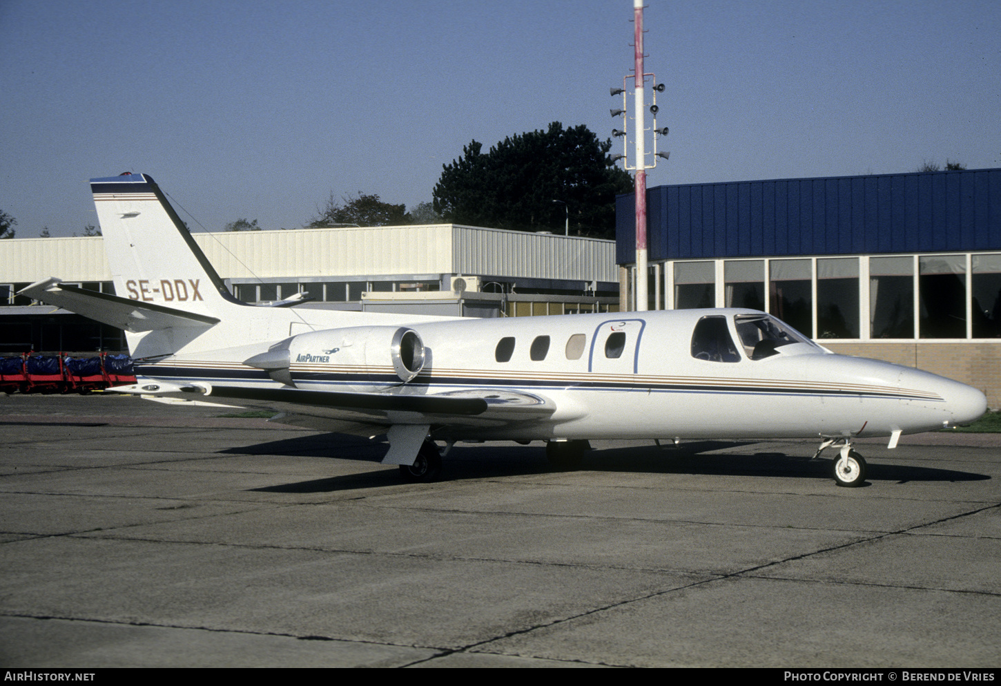 Aircraft Photo of SE-DDX | Cessna 500 Citation | Air Partner | AirHistory.net #821149