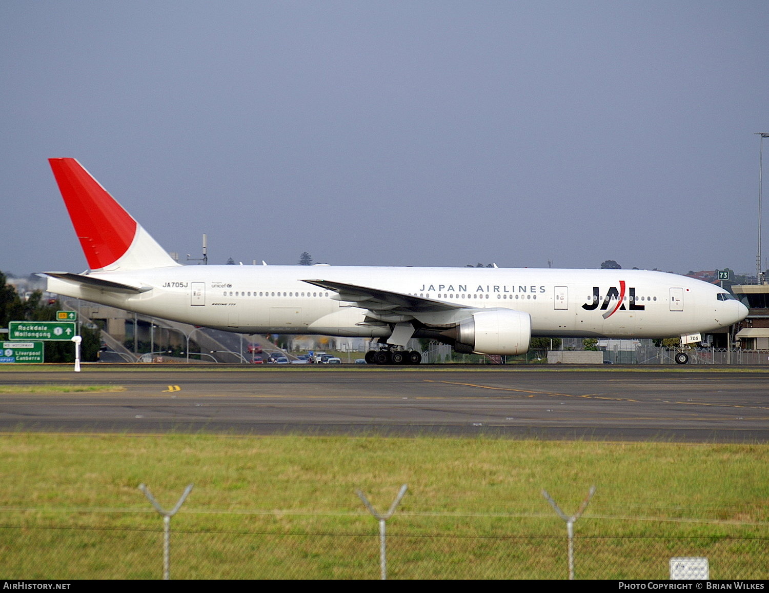 Aircraft Photo of JA705J | Boeing 777-246/ER | Japan Airlines - JAL | AirHistory.net #821153