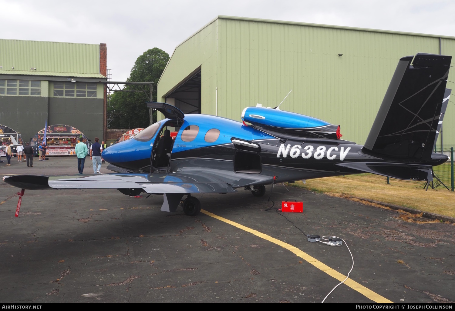 Aircraft Photo of N638CV | Cirrus SF-50 Vision G2+ Arrivee | AirHistory.net #821154