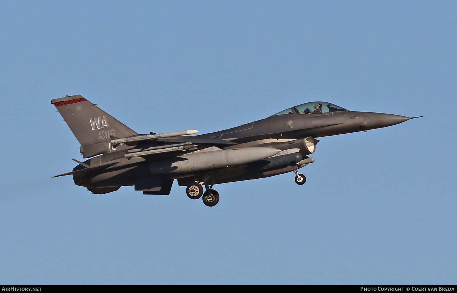 Aircraft Photo of 89-2116 / AF89116 | General Dynamics F-16CM Fighting Falcon | USA - Air Force | AirHistory.net #821158