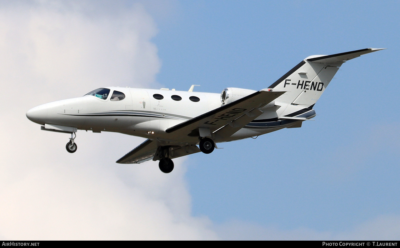 Aircraft Photo of F-HEND | Cessna 510 Citation Mustang | AirHistory.net #821174