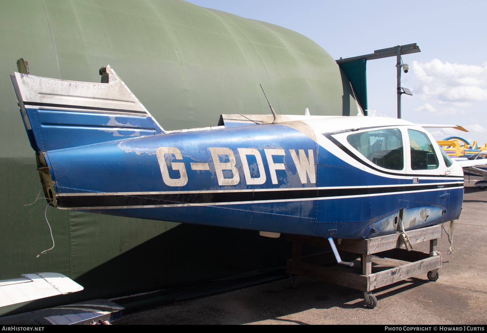 Aircraft Photo of G-BDFW | Rockwell Commander 112A | AirHistory.net #821175