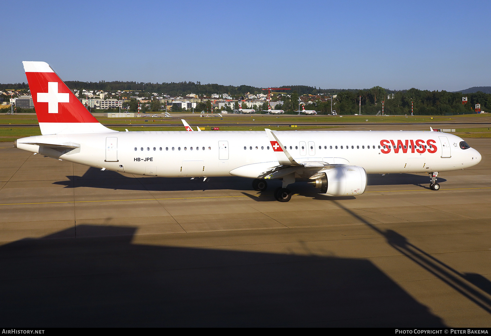 Aircraft Photo of HB-JPE | Airbus A321-271NX | Swiss International Air Lines | AirHistory.net #821179