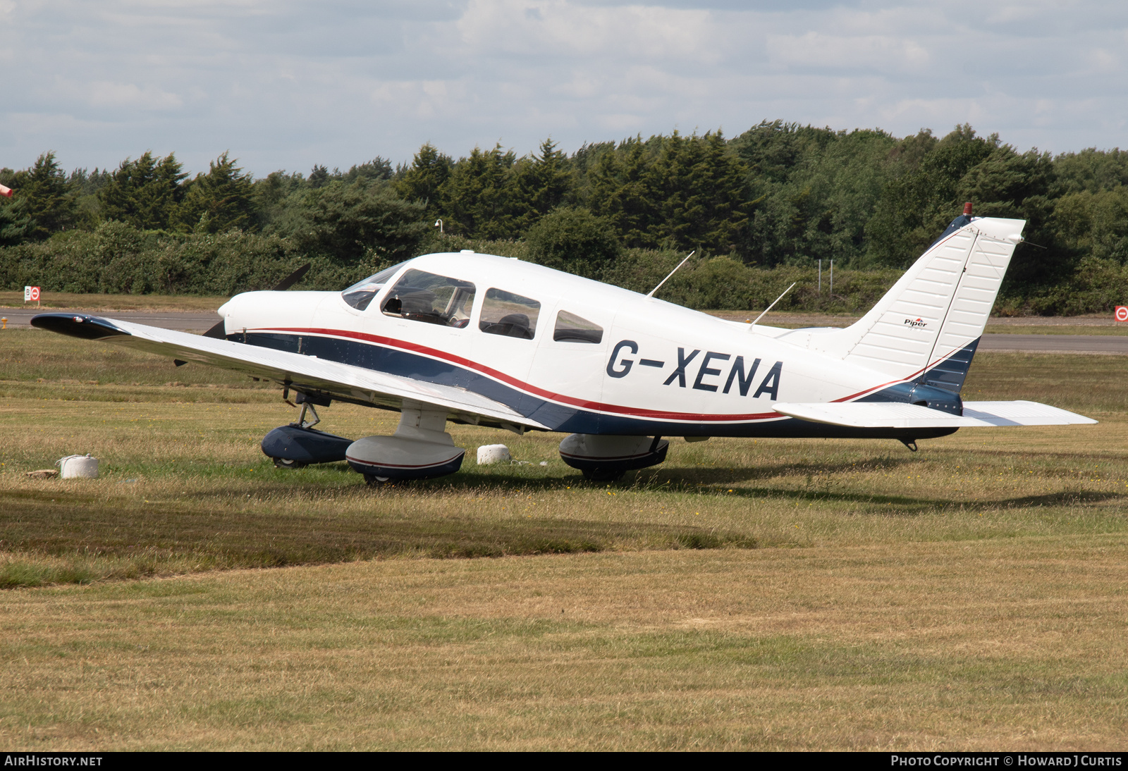 Aircraft Photo of G-XENA | Piper PA-28-161 Cherokee Warrior II | AirHistory.net #821182