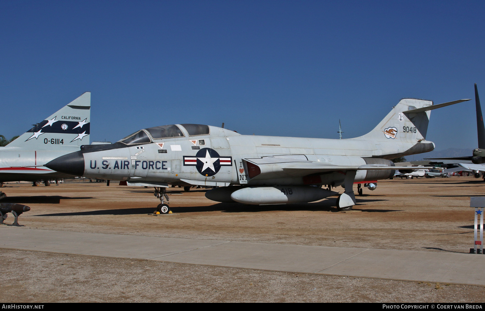 Aircraft Photo of 59-0418 / 90418 | McDonnell F-101B Voodoo | USA - Air Force | AirHistory.net #821196