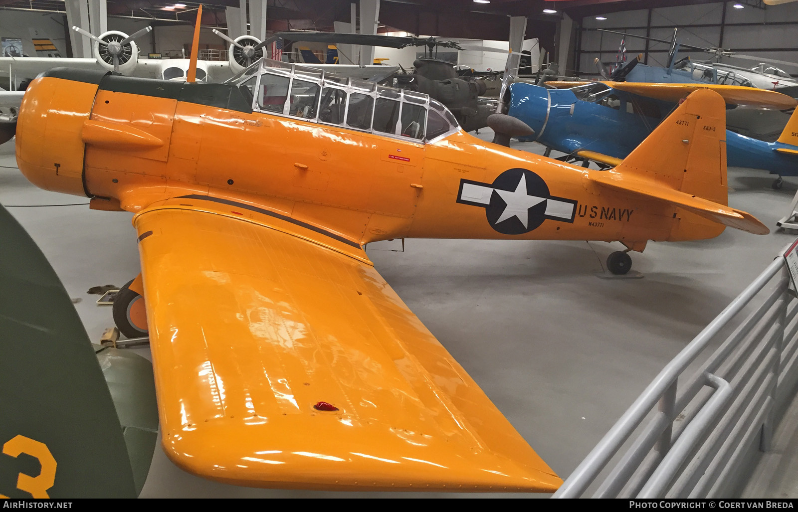 Aircraft Photo of N43771 / 43771 | North American SNJ-5 Texan | USA - Navy | AirHistory.net #821202